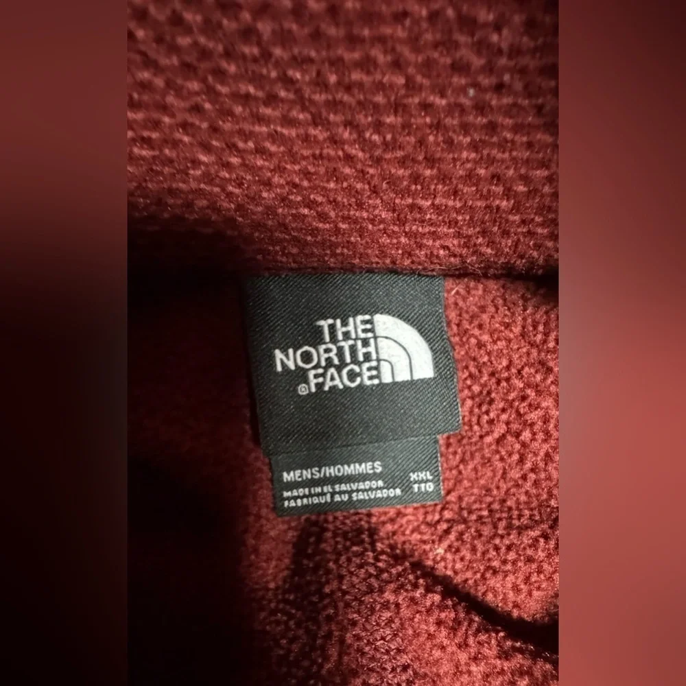 The North Face Red Quarter-Zip Pullover
